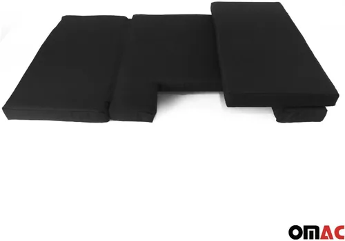 Vista 4 de OMAC Cama de colchón de cabina delantera para Mercedes Metris 2016-2024, color negro, 1 pieza