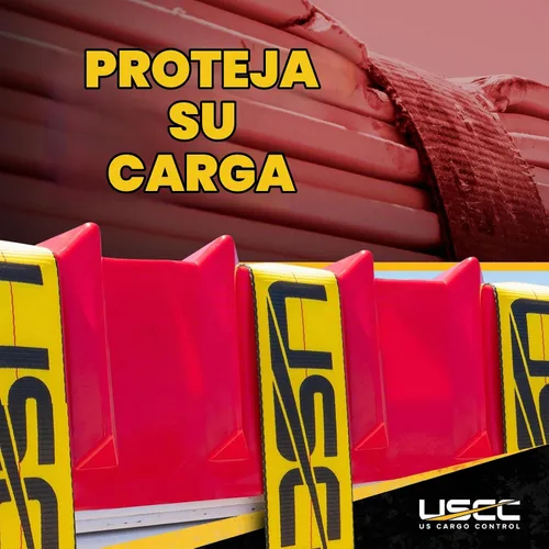Vista 4 de US Cargo Control Protector de esquina plana de 8 x 8 x 36 pulgadas, utiliza correas de hasta 4 pulgadas en protectores de bordes planos, protege
