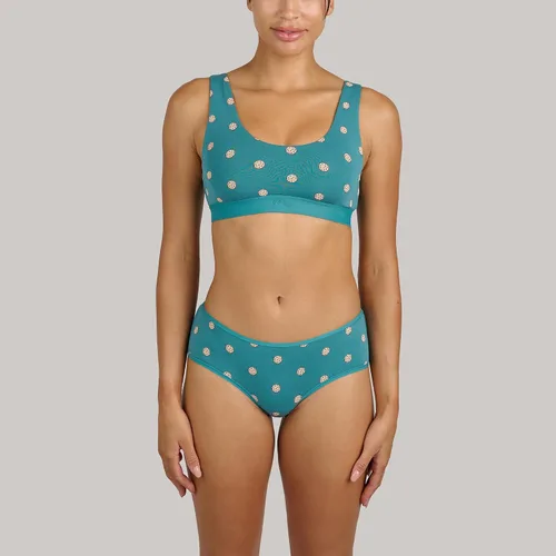 Vista 3 de MeUndies Hipster de algodón elástico para mujer - Bragas cómodas - Tela exclusiva de Tienda