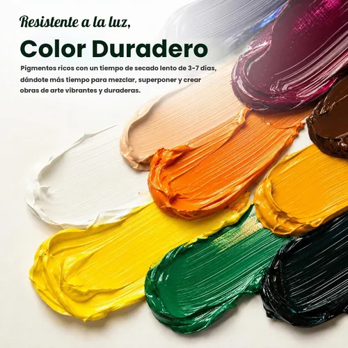 Vista 6 de MyArtscape - Juego de pinturas al óleo para artistas, 24 x 0.7 fl oz