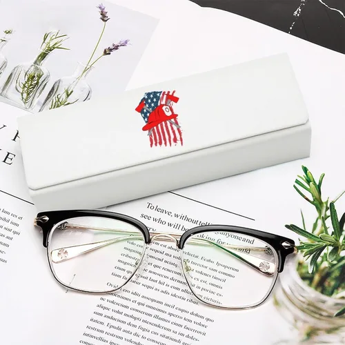 Vista 6 de Firemans Axe USA Flag - Estuche para gafas unisex