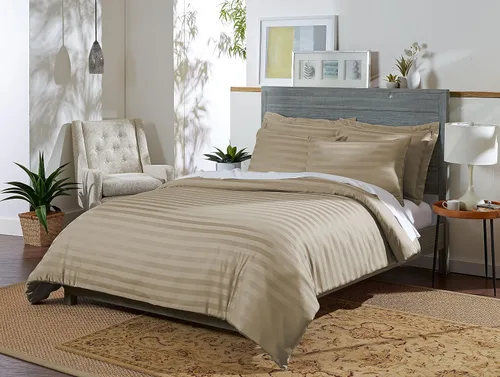 Vista 6 de Pure Bamboo - Juego de 2 piezas de funda de edredón para cama individual, 100% viscosa orgánica derivada del bambú, lujosamente suave y refrescante