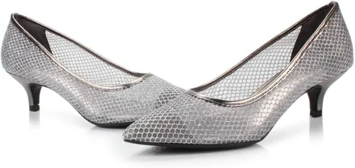 Vista 5 de Brink - Zapatos de tacón de gatito para mujer, elegantes, cómodos, con punta puntiaguda, para boda, fiesta