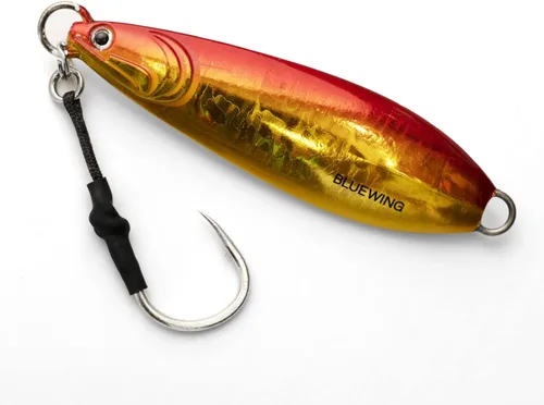 Vista 21 de BLUEWING Señuelos de pesca para agua salada de paso lento, plantillas verticales de 2.82 oz-35.27 oz cebo de hundimiento de peces con gancho de Big
