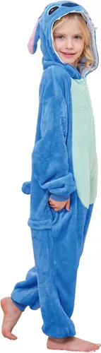 Vista 3 de Unisex Kids Animal Onesie Cosplay Costume Pajamas for Girls and boys