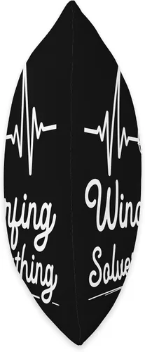 Vista 2 de Windsurfing Surfing Board Water Sports Throw Pillow