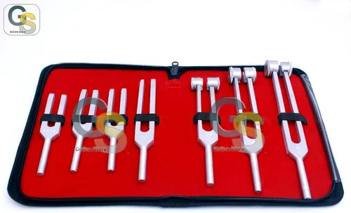 Vista 2 de Juego de 7 horquillas de sintonización de instrumentos de diagnóstico de G.S Online Store