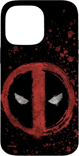 Vista 21 de Marvel Deadpool Wade Wilson Icon Paint Splatter - Carcasa para iPhone 17