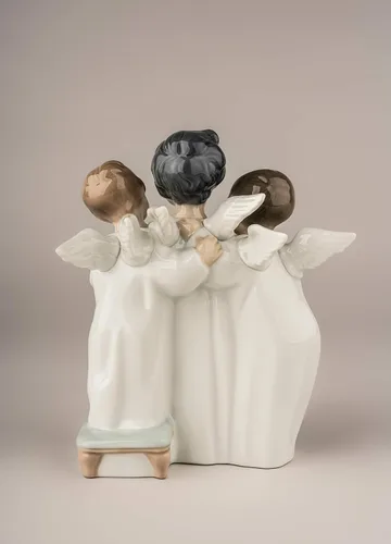 Vista 4 de Figura del grupo de ángeles de Lladro