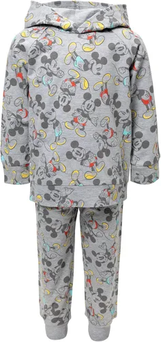 Vista 5 de Disney Mickey Mouse Donald Duck Goofy Pluto - Sudadera con capucha de rizo francés y conjunto infantil a niño grande