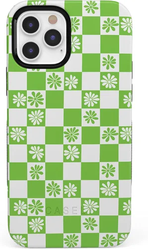Vista 58 de Casely Funda para iPhone 12 Pro Max Always Vibing Retro Diseño protector audaz Diseño compatible con MagSafe