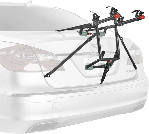 Vista 9 de Allen Sports Deluxe - Soporte para maletero de 2 bicicletas, modelo ZN102, negro