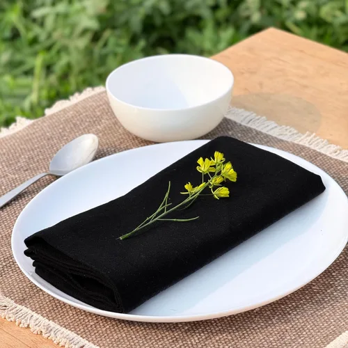 Vista 4 de Hausattire Servilletas reutilizables lavables 100% algodón de 18 x 18 pulgadas, servilletas de mesa para Acción de Gracias, Navidad, otoño