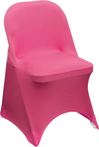 Vista 17 de YOUR CHAIR COVERS - Funda para silla plegable de elastano elástica, color negro