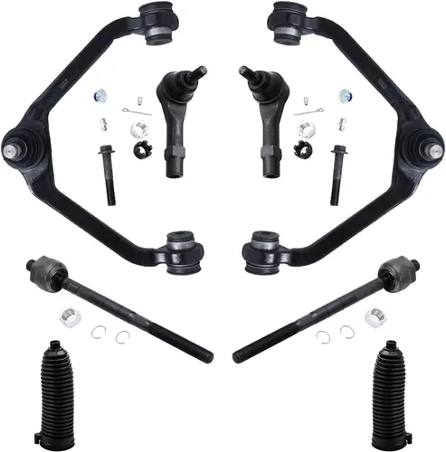 Vista 336 de Detroit Axle - Kit de brazos de control de extremo de 8 piezas para Toyota 2001-2003 Highlander 2002-2003 Camry Lexus ES300, 2 conjuntos de brazos