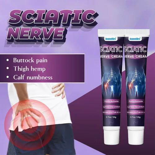 Vista 3 de Crema para aliviar el dolor de neuropatía, 2 unidades de bálsamo para aliviar los nervios, crema de neuropatía con ingredientes naturales, crema