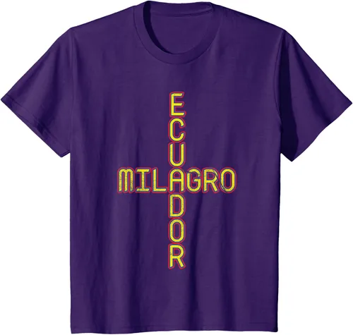 Vista 16 de Milagro Ecuador Travel, Orgullo, Bandera de Ecuador, Camiseta Milagro, Negro