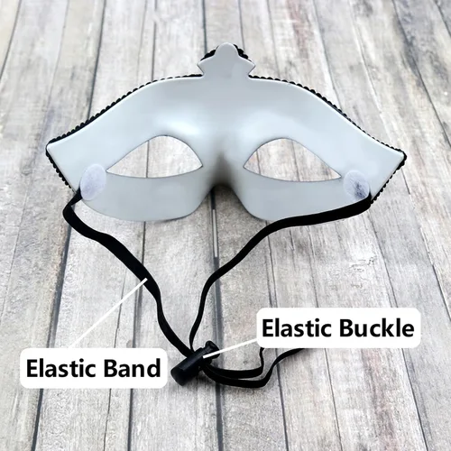 Vista 7 de Máscara de mascarada para hombres, máscara veneciana griega romana, Halloween, cosplay, fiesta, disfraz para hombres, máscara de Mardi Gras