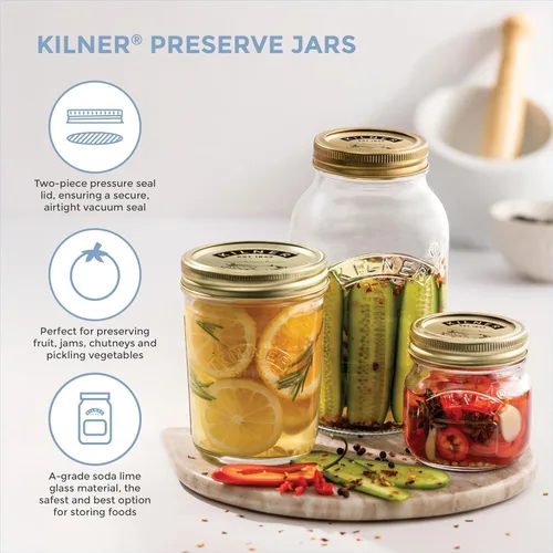 Vista 6 de Kilner Tarro de conservas de 17 oz