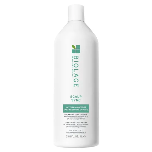 Vista 10 de Biolage Scalp Sync Universal Conditioner - Nourishing & Hydrating for All Scalp Types, Lightweight Moisturizing & Conditioning, Fermented Tea Blend