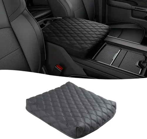 Vista 14 de GIANT PANDA Funda de consola central de ajuste personalizado para Dodge RAM 1500 2500 3500 2002 2003 2004 2005 2006 2007 2008 2009 2010 2011 2012