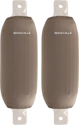Vista 20 de Rockville C8527NB - Paquete de 4 fundas para guardabarros de barco de 8.5 x Azul marino