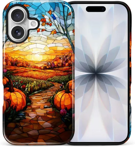 Vista 79 de Funda para iPhone 13 iPhone 14, a prueba de golpes, funda protectora híbrida de 2 capas, doble protección contra caídas, antiarañazos, diseño Rojo