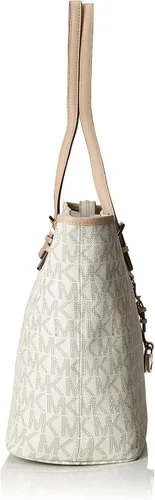 Vista 3 de Michael Kors - Bolso de viaje multifunción de piel con asa superior para mujer talla única Vainilla