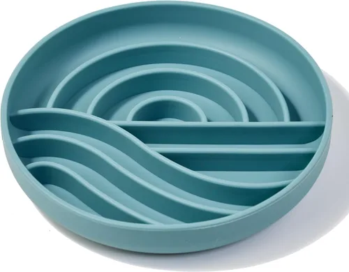 Vista 34 de OHMO Slow Feeder Dog Bowl, 5.9" Lick Mat for Dogs, Diamond, Camo Green verde (camo green)