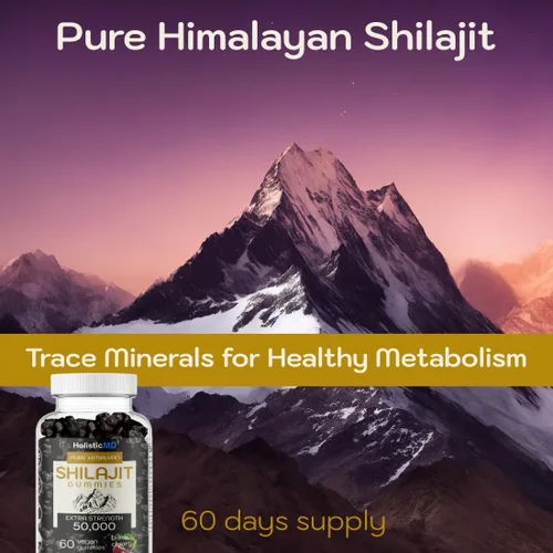 Vista 3 de Shilajit - Gomitas para hombres y mujeres, resina pura del Himalaya extra fuerte 50,000 para apoyar el metabolismo, Ashwagandha Siberian Chaga 2