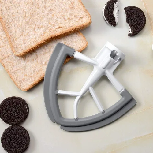 Vista 6 de Batidor Flex Edge para batidora KitchenAid de cabezal inclinable de 4.5/5 cuartos, batidor con doble borde de silicona, pala para mezcladora
