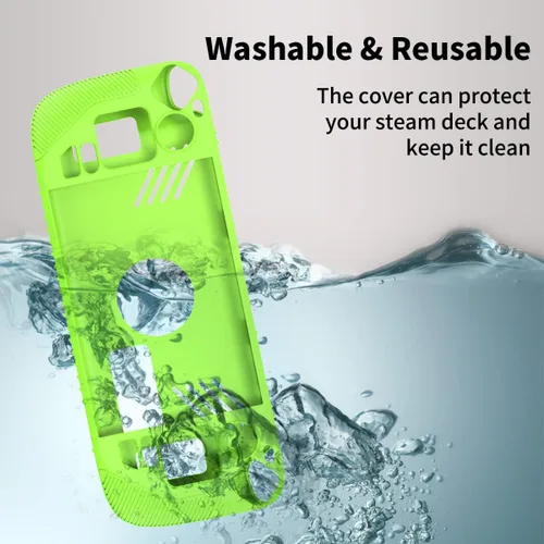 Vista 5 de SUIHUOJI - Funda protectora para vapor protector de accesorios funda de silicona suave para antideslizante y a prueba de golpes protección completa