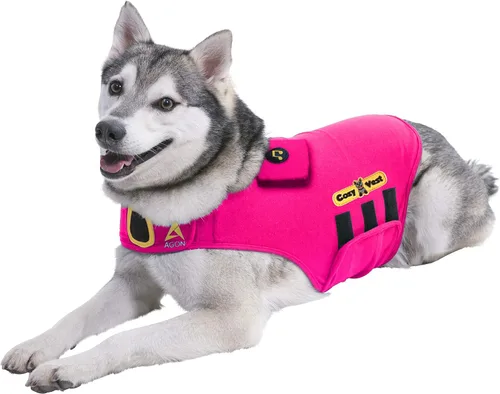 Vista 8 de CozyVest® - Chaleco de ansiedad para perros 3 en 1 con música y aromaterapia, camisa con sonido relajante y aceites esenciales, chaqueta