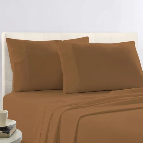 Vista 29 de Juego de 2 fundas de almohada de 100 % algodón puro, tamaño King, color plateado, lujosas fundas de almohada de algodón de fibra larga de 400 hilos