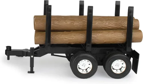 Vista 10 de TOMY John Deere Big Farm Semi con Low Boy de Carga Ancha (Escala 1:16)