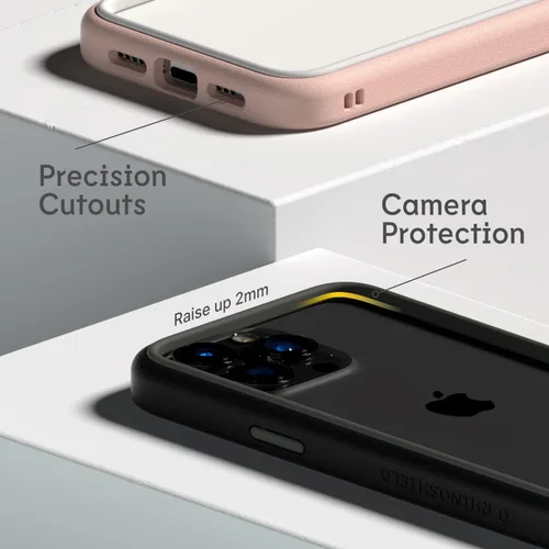 Vista 5 de RhinoShield CrashGuard NX - Funda protectora de diseño delgado absorbente de golpes compatible con iPhone 13 Pro Max, protección contra caídas de 11