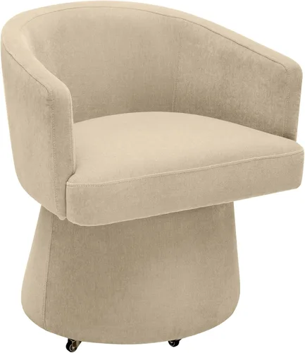 Vista 7 de Tov Furniture Kristen - Silla de escritorio con ruedas (chenilla reciclada, negro)