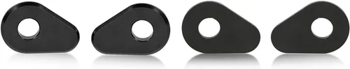 Vista 6 de LQMY Accessories - 4 adaptadores de señal de giro de motocicleta negros para FZ 09 MT09 MT07 2014-2022 Tenere 700 2019-2021 Tracer 900 FJ09
