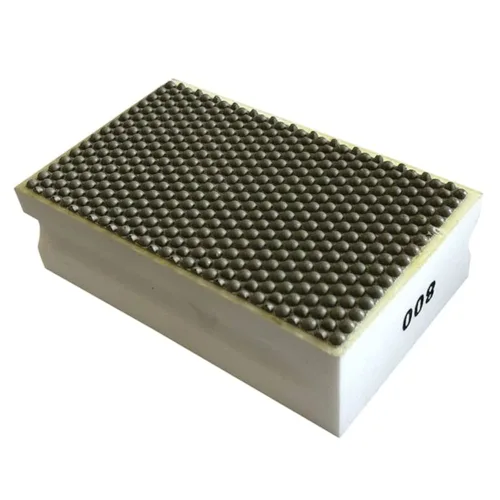 Vista 7 de Almohadillas de pulido de mano de 3.5" para hormigón, granito y mármol, húmedo o seco, galvanizado, grano #60 a #400