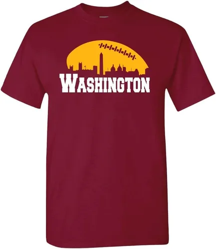 Vista 54 de Xtreme Apparrel City Skyline - Camiseta de hombre para los aficionados al fútbol americano Pittsburgh - Camisa negra