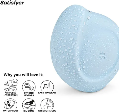 Vista 4 de Satisfyer Juguete sexual con vibrador Sugar Rush Juguetes para adultos para mujeres Vibrador de estimulación del clítoris Dispositivo vibrante