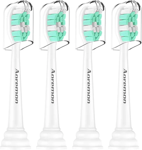 Vista 12 de Aoremon Cabezales de repuesto para Philips Sonicare c2 c1 cabezal de cepillo compatible con Phillips Sonicare y más cepillos de dientes eléctricos