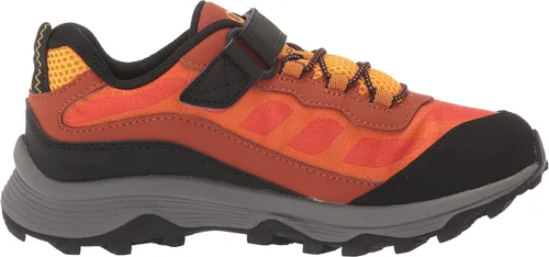 Vista 6 de Merrell Moab Speed - Tenis de senderismo impermeables con cierre alternativo bajo para niños