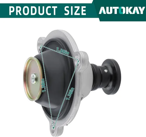Vista 4 de AUTOKAY 4505-050 - Cubierta de diafragma para bomba de carburador para Suzuki ALT125 LT125 125 1983 1984 1985 1986 1987 para Arctic Cat ATV 400 500