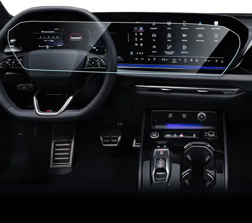 Vista 14 de Protector de pantalla de coche para Ford Edge 2024 2025 2023 2022 2021 (SE/SEL/ST-Line/Titanio/ST) Accesorios Protector de pantalla de vidrio