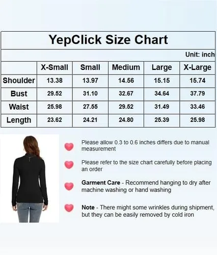 Vista 6 de Women's Long Sleeves Mock Turtleneck Tops Basic Stretch Slim Fit Lightweight Cozy Under Layer T-Shirts
