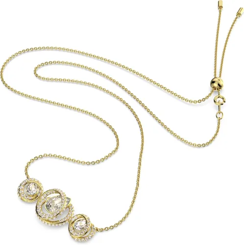 Vista 2 de SWAROVSKI Collar de generación blanco chapado en oro Latón No es una piedra preciosa