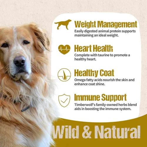 Vista 6 de Timberwolf Wild & Natural Receta de Pollo Alimento Seco para Perros 4lb