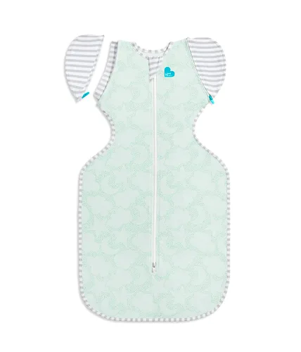 Vista 20 de Love to Dream Swaddle Up 2-in-1 Transition Bag 1.0 TOG, 8-13 lbs, Olive Big Sky Charcoal