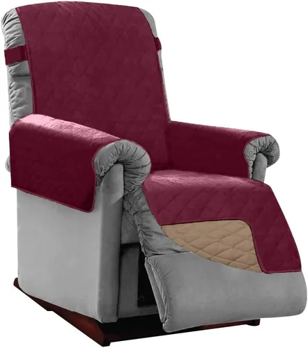 Vista 82 de Sofa Shield - Funda para sofá Loveseat con correa patentada, protector de cojín, funda reversible diseñada en EE. UU. resistente a manchas